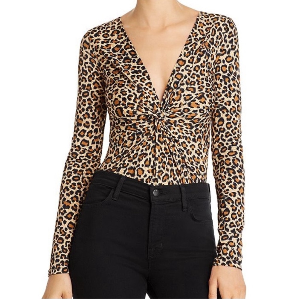 Bardot Ruched Long Sleeve Bodysuit
